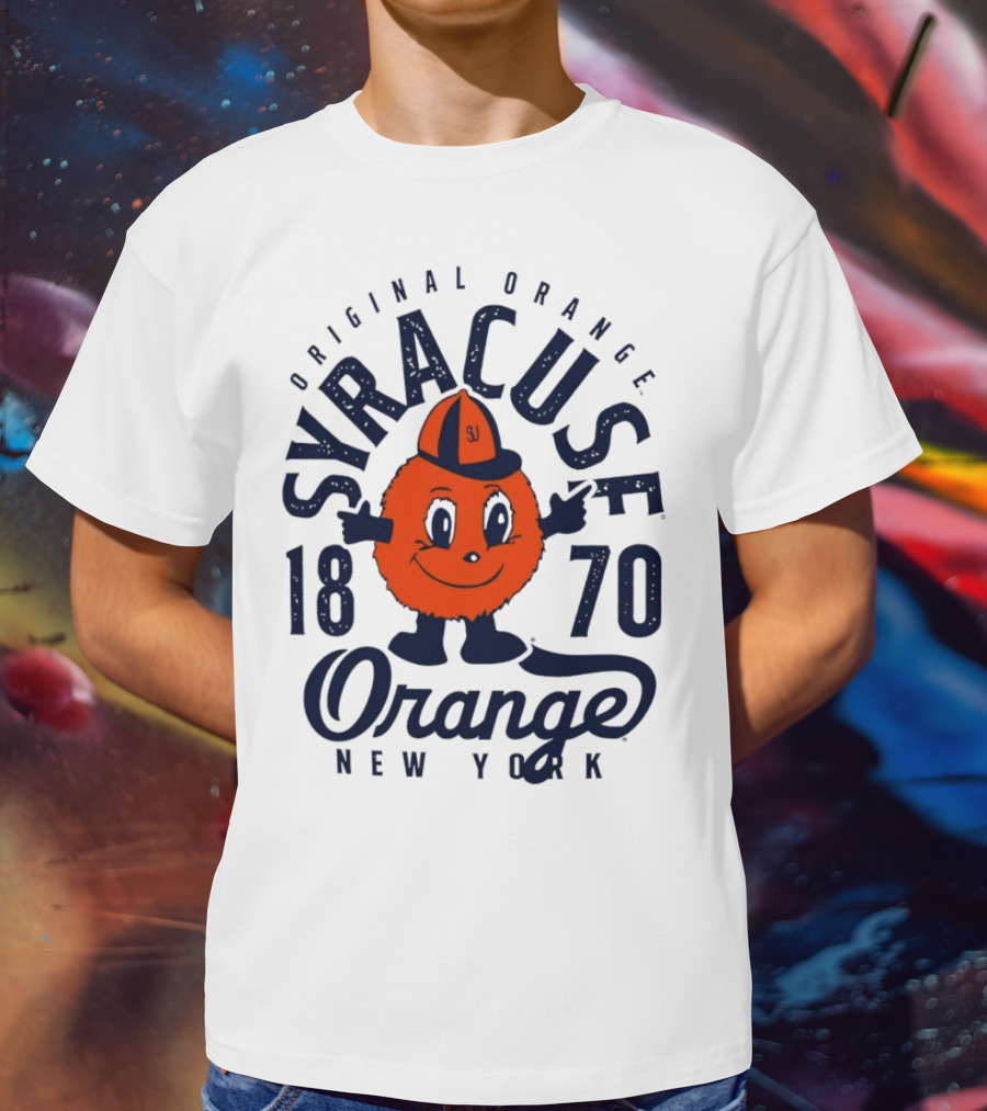 Syracuse Orange Original 1870 New York Orange Syracuse T-Shirt