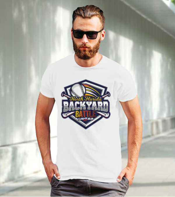 North Florida Backyard Battle Baseball USSSA T-Shirt