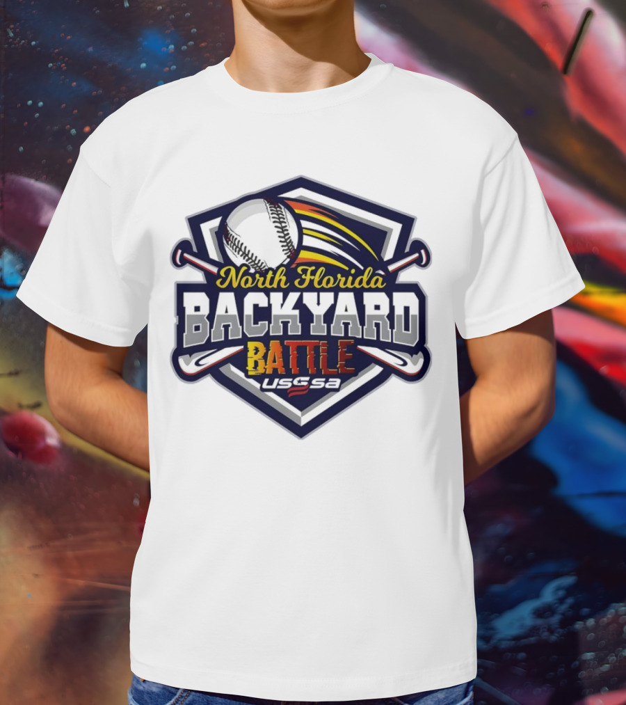 North Florida Backyard Battle Baseball USSSA T-Shirt