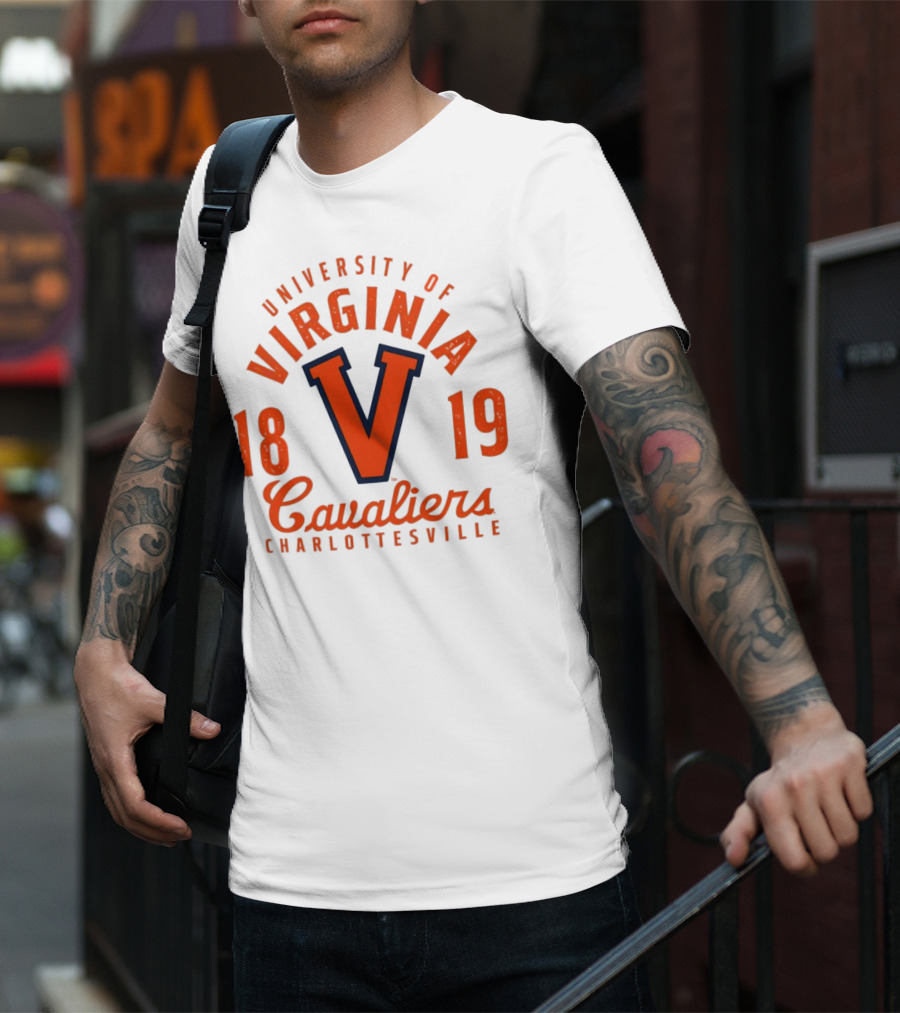 University Of Virginia Cavaliers 1819 Charlottesville T-Shirt