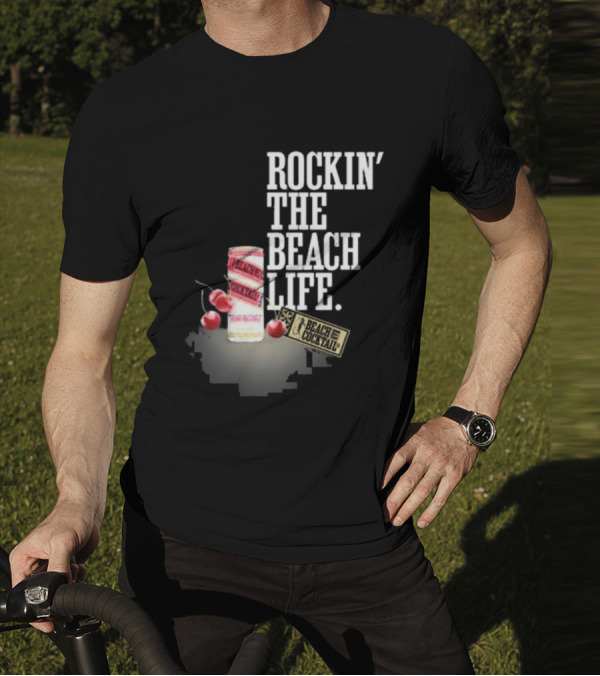 Rockin' The Beach Life Sammy Hagar Red Rocks Beach Cocktail T-Shirt