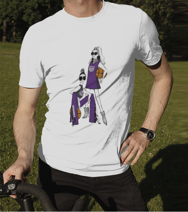 Sacramento Kings G-III 4Her Basketball Girls Fashion T-Shirt