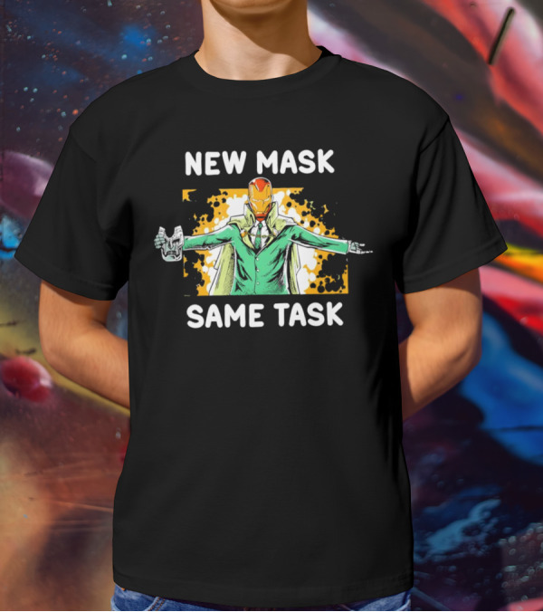 New Mask Same Task Doctor Doom Iron Man T-Shirt