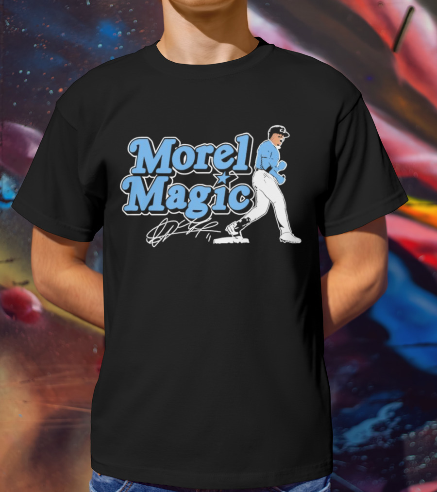 Morel Magic Christopher Morel Tampa Bay Rays Signature T-Shirt