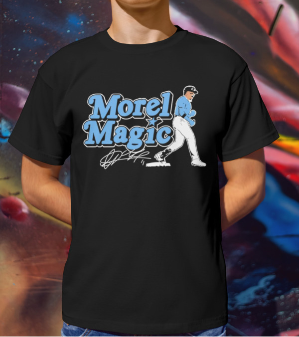 Morel Magic Christopher Morel Tampa Bay Rays Signature T-Shirt