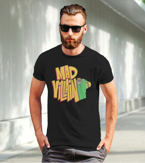 Mad Villain Lurk Mystery Figure In Green Trench Coat And Hat T-Shirt