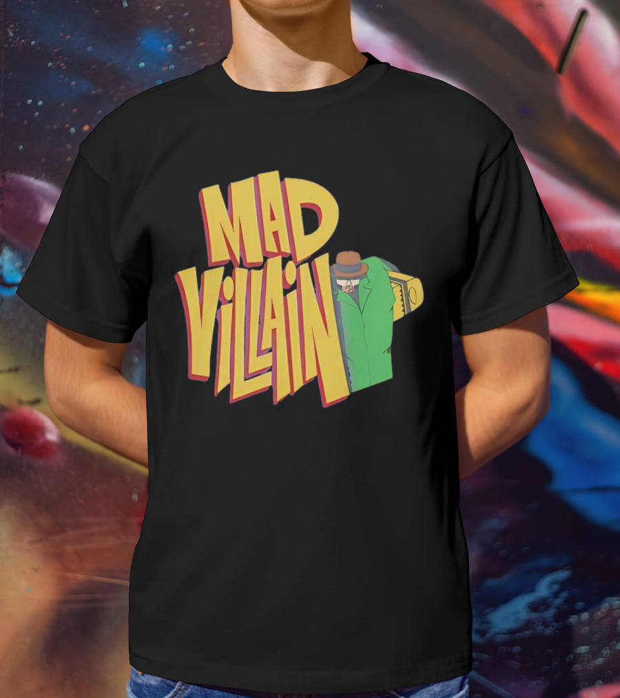 Mad Villain Lurk Mystery Figure In Green Trench Coat And Hat T-Shirt