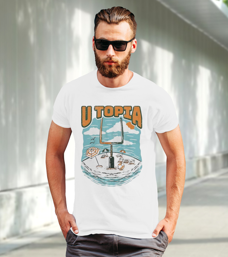 Miami Hurricanes U Topia 305 Beach Paradise T-Shirt