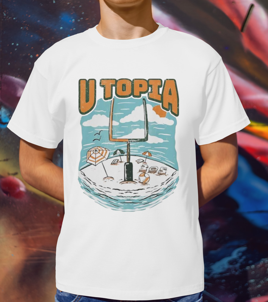 Miami Hurricanes U Topia 305 Beach Paradise T-Shirt