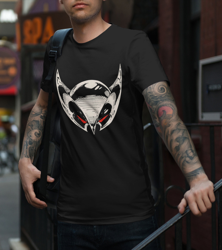 Shadowhawk Comic Mask T-Shirt