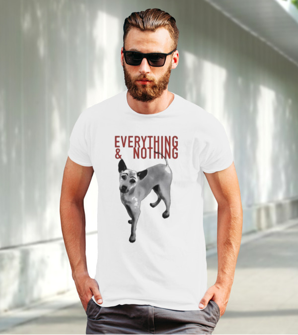 David Sylvian Everything And Nothing Dog Image Everything And Nothing T-Shirt