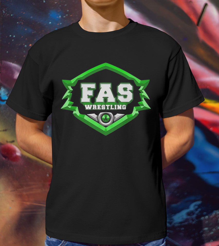 FAS Wrestling Fight Against Suicide T-Shirt