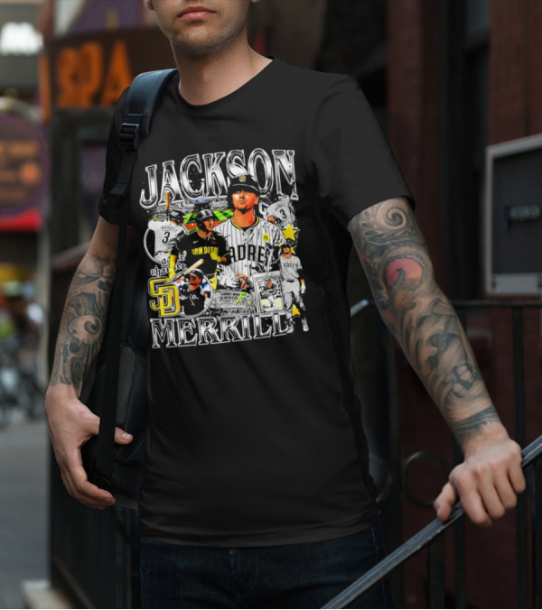 Jackson Merrill Padres SD Baseball T-Shirt