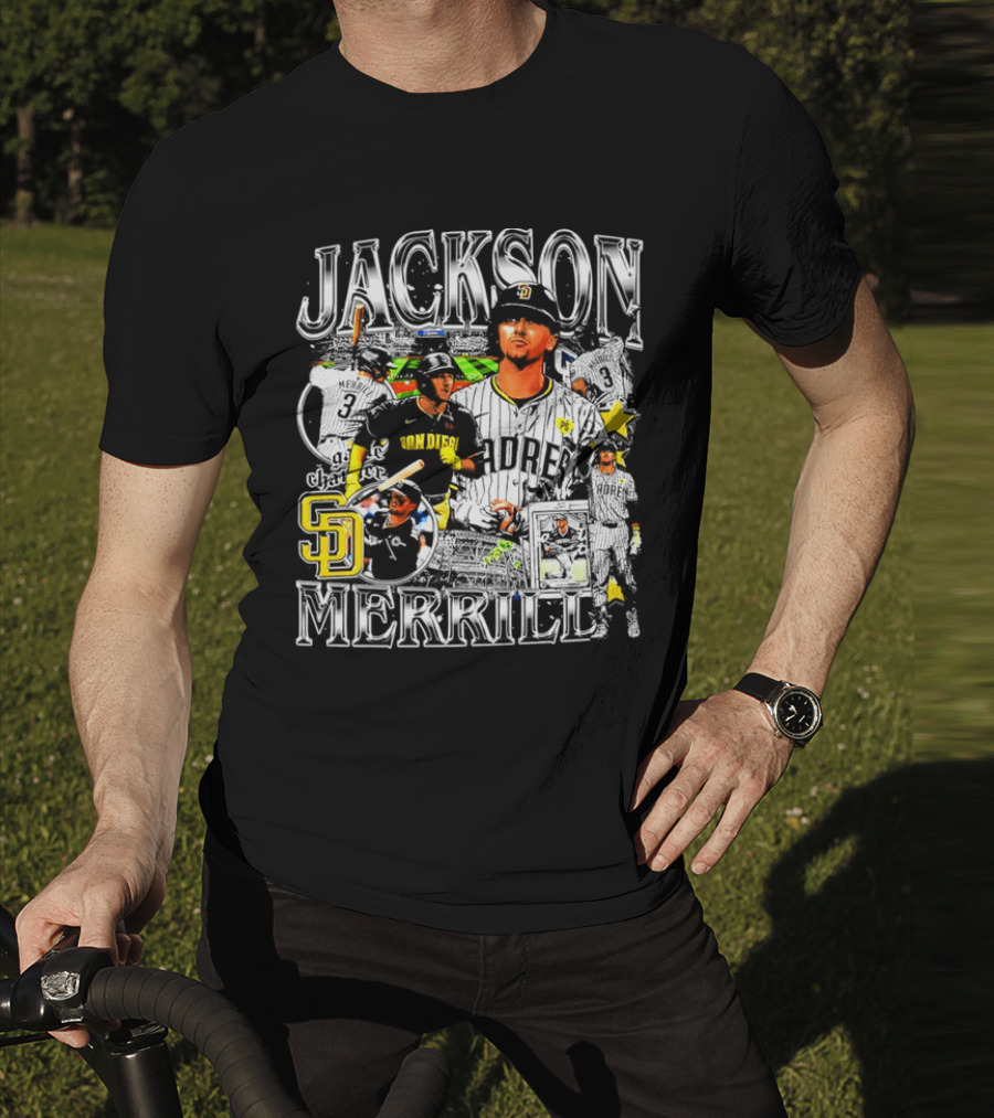 Jackson Merrill Padres SD Baseball T-Shirt