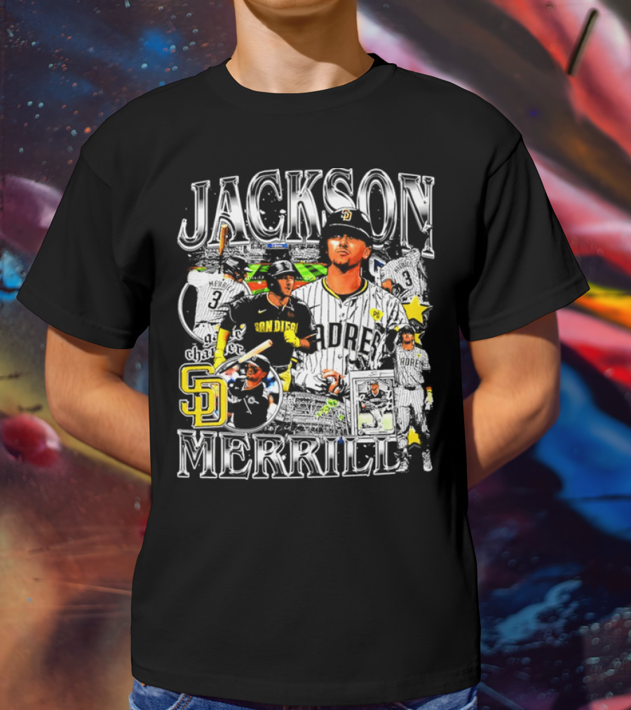 Jackson Merrill Padres SD Baseball T-Shirt