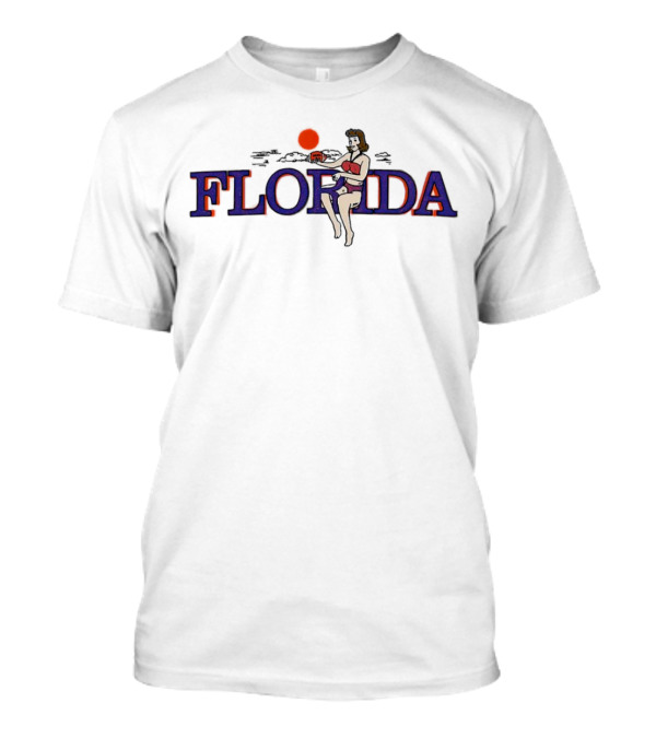 Florida Gators Bikini Girl Sun T-Shirt