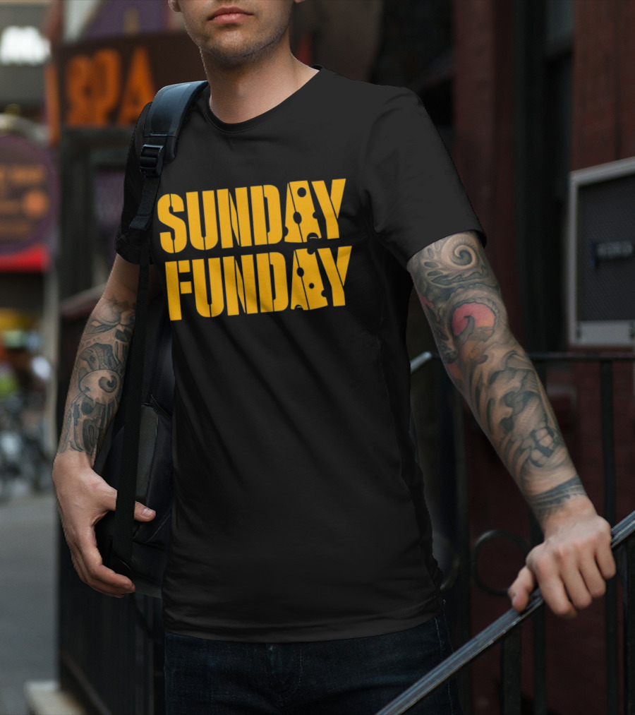 Green Bay Packers Cheesy Sunday Funday T-Shirt