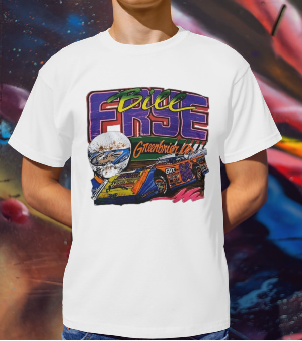 Bill Frye Greenbrier No.66 Dirt Late Model Car GRT Racing T-Shirt
