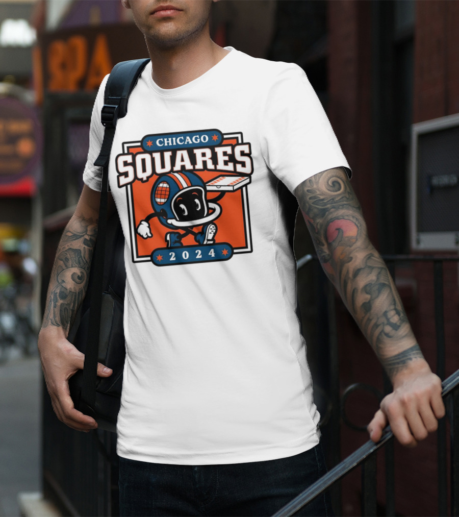 CHICAGO BEARS SQUARES T-Shirt