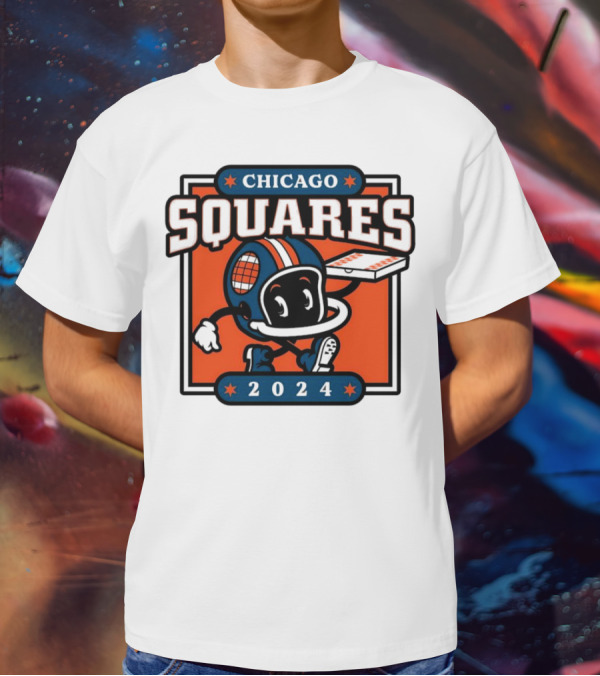 CHICAGO BEARS SQUARES T-Shirt