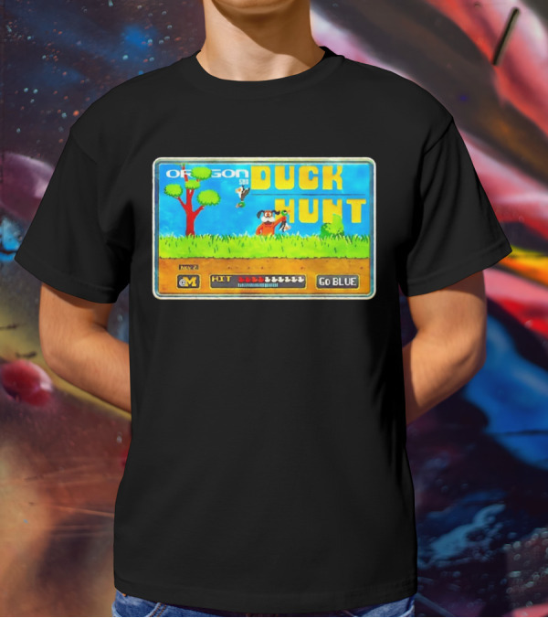 OREGON GAMEDAY DUCK HUNT GO BLUE T-Shirt