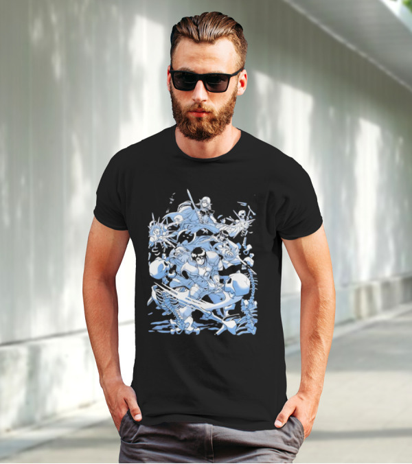 Record Of Lodoss War Party Formed Heroic Fantasy Battle T-Shirt
