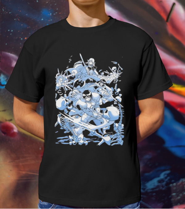 Record Of Lodoss War Party Formed Heroic Fantasy Battle T-Shirt