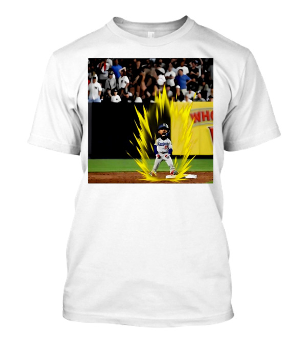 Teoscar Hernández Dodgers Super Saiyan Walk-Off Moment T-Shirt