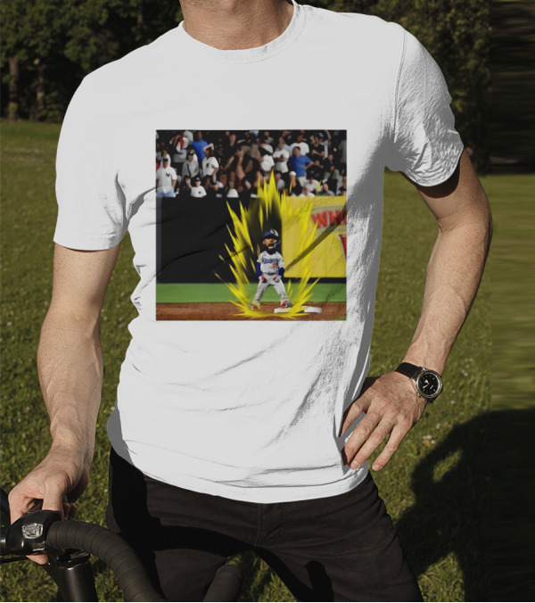 Teoscar Hernández Dodgers Super Saiyan Walk-Off Moment T-Shirt