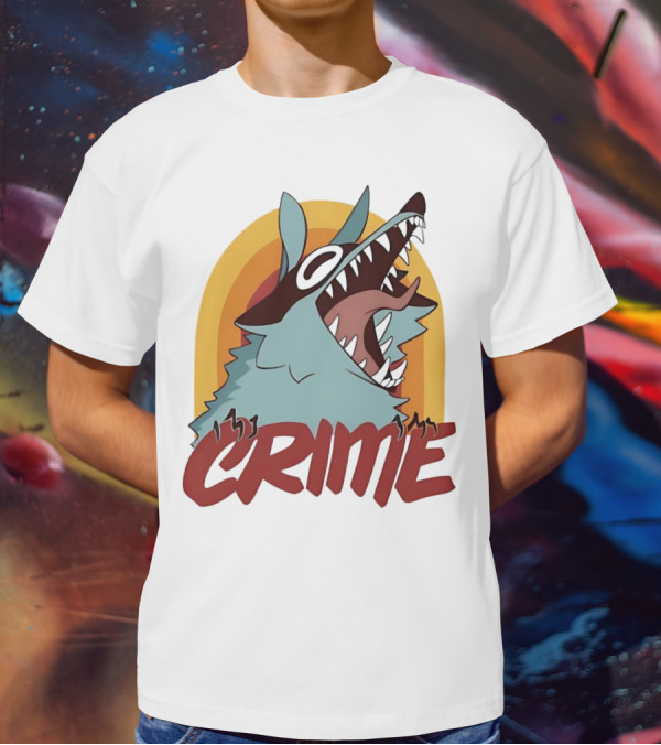 Kay Powell Wolf Crime T-Shirt
