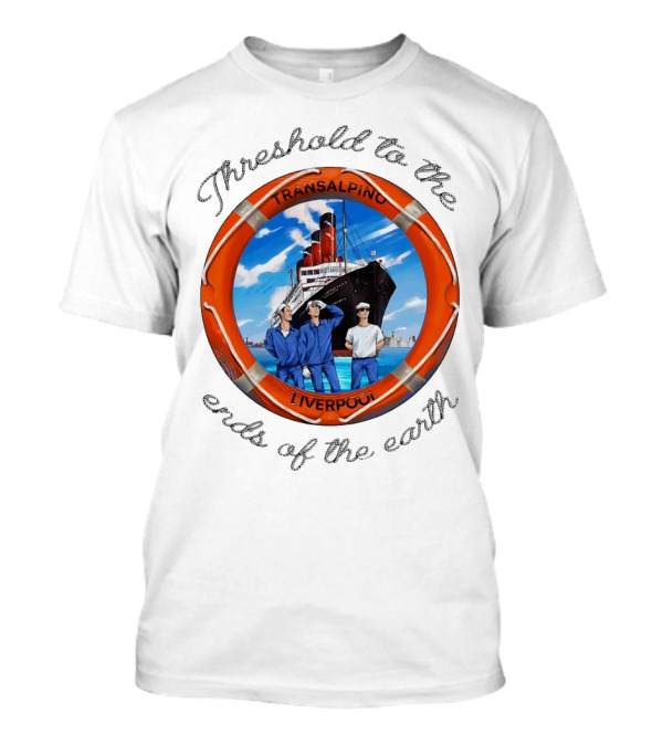 Threshold To The Ends Of The Earth Transalpino Liverpool Ship Journey T-Shirt