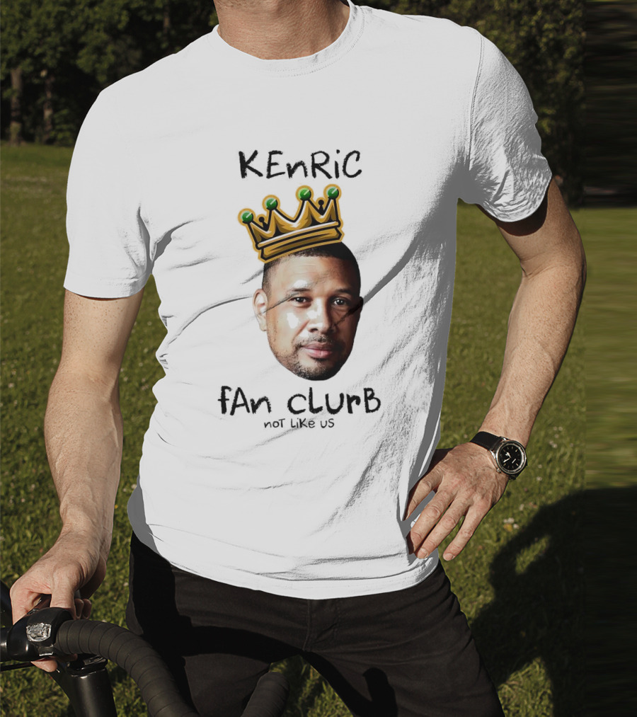 Kenric Fan Club Not Like Us With Crown T-Shirt