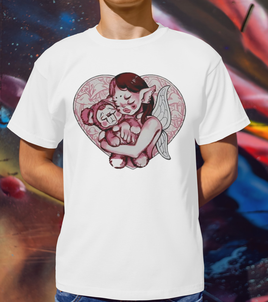 Melanie Martinez Trilogy Heart Angel With Teddy T-Shirt