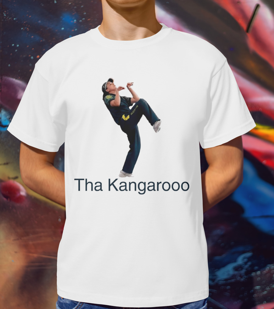 Tha Kangarooo Australian Breakdance Raygun T-Shirt