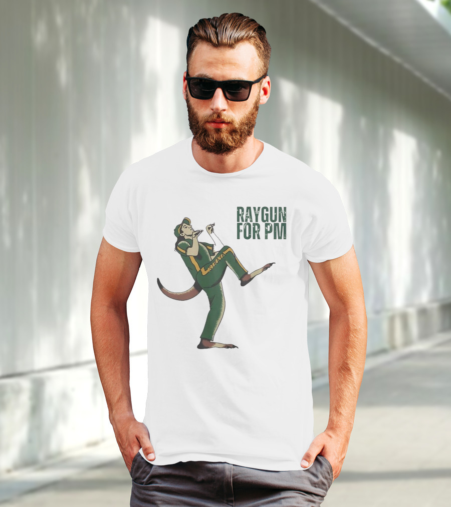 RAYGUN FOR PM Cricketer Playing Instrument T-Shirt