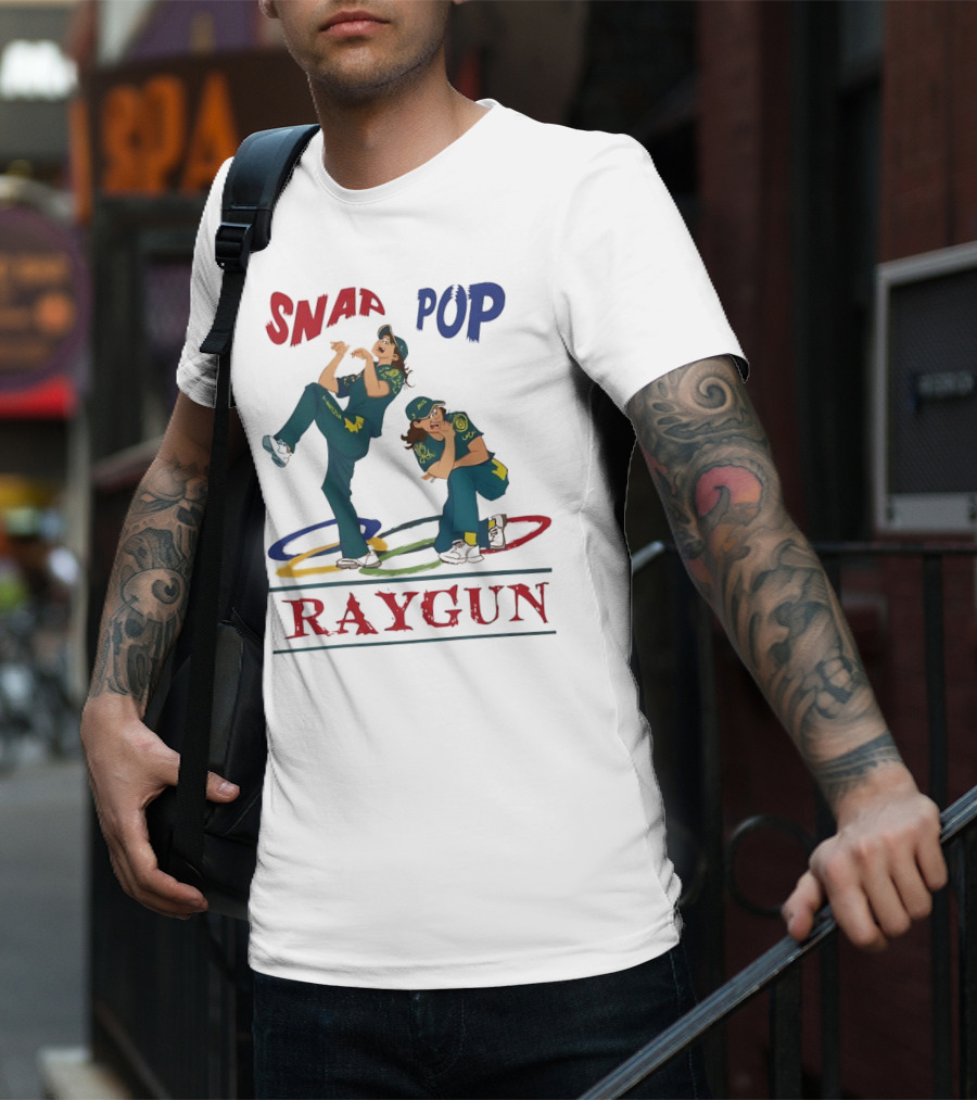 RAYGUN Snap Pop Breakdancer Olympic Paris T-Shirt