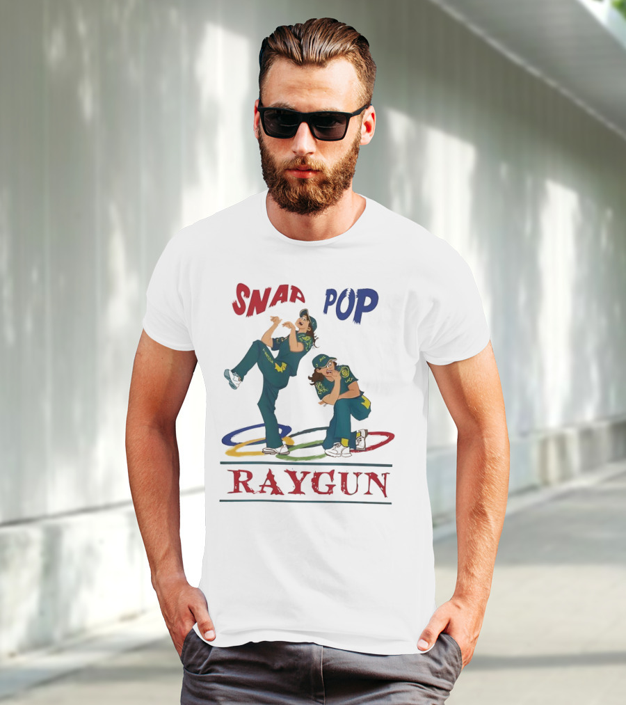 RAYGUN Snap Pop Breakdancer Olympic Paris T-Shirt