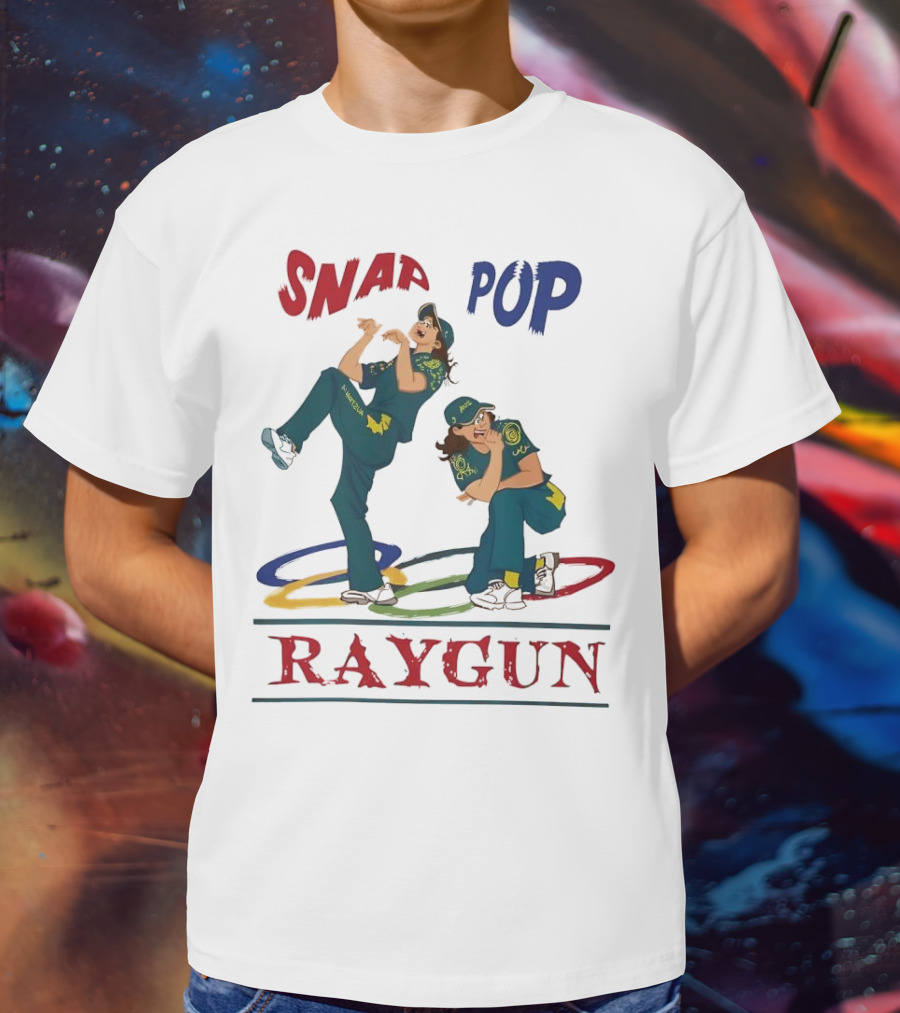 RAYGUN Snap Pop Breakdancer Olympic Paris T-Shirt