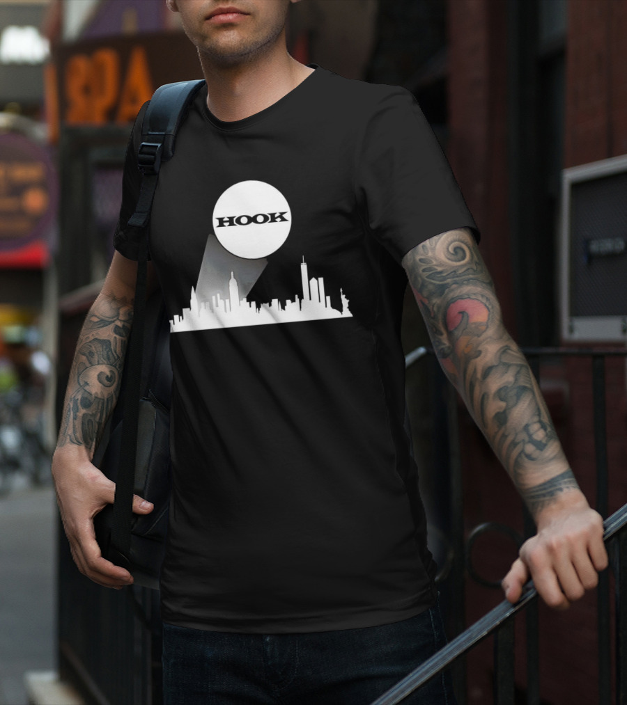 AEW Hook Signal Skyline New York City T-Shirt