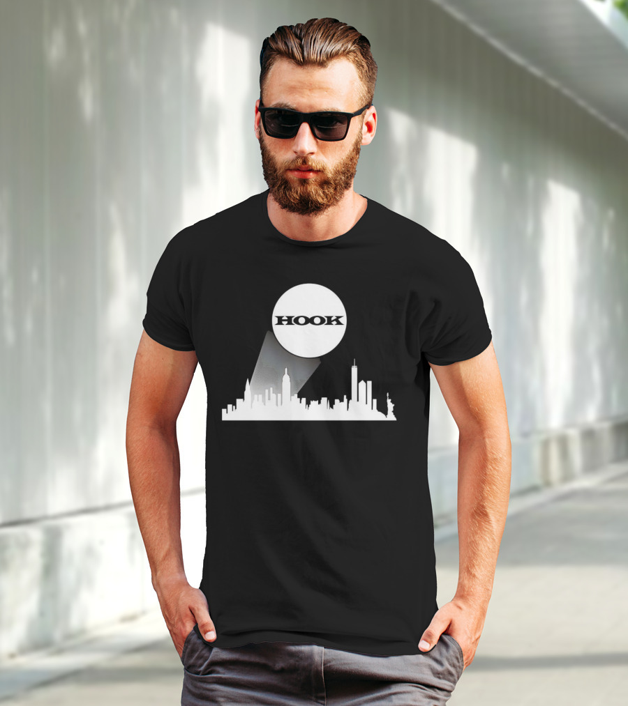 AEW Hook Signal Skyline New York City T-Shirt