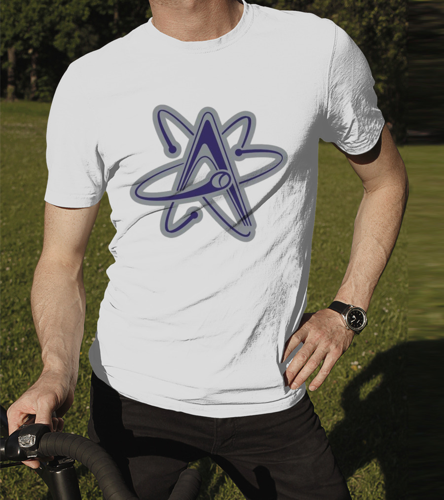 Albuquerque Isotopes Atom Symbol With Letter A Emblem T-Shirt