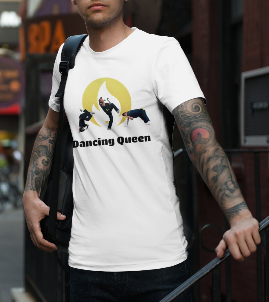 Australia Raygun Dancing Queen Breakdancing Moves T-Shirt