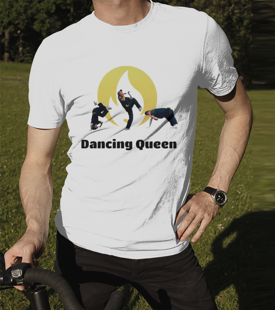 Australia Raygun Dancing Queen Breakdancing Moves T-Shirt