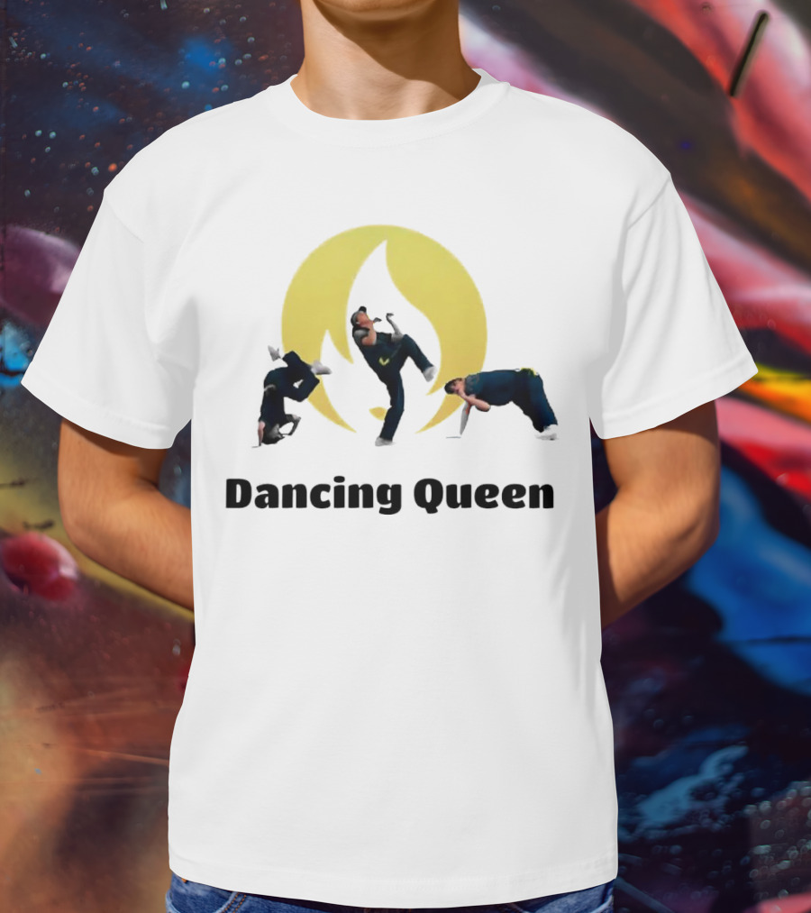 Australia Raygun Dancing Queen Breakdancing Moves T-Shirt