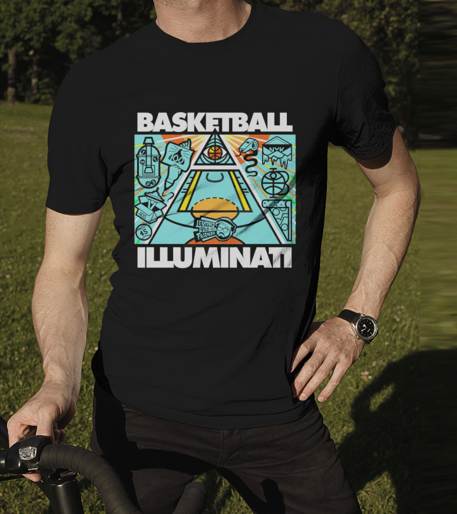 Basketball Illuminati LeBatard And Friends NVK 405 45 9 12 T-Shirt