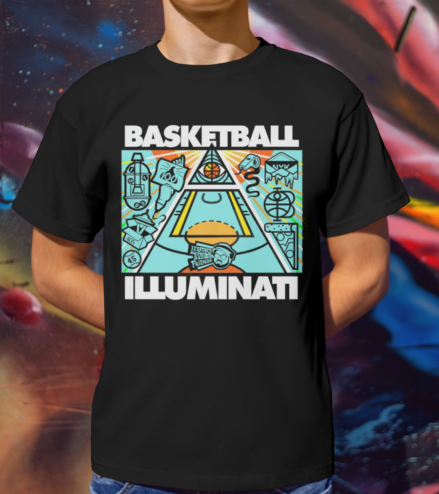 Basketball Illuminati LeBatard And Friends NVK 405 45 9 12 T-Shirt