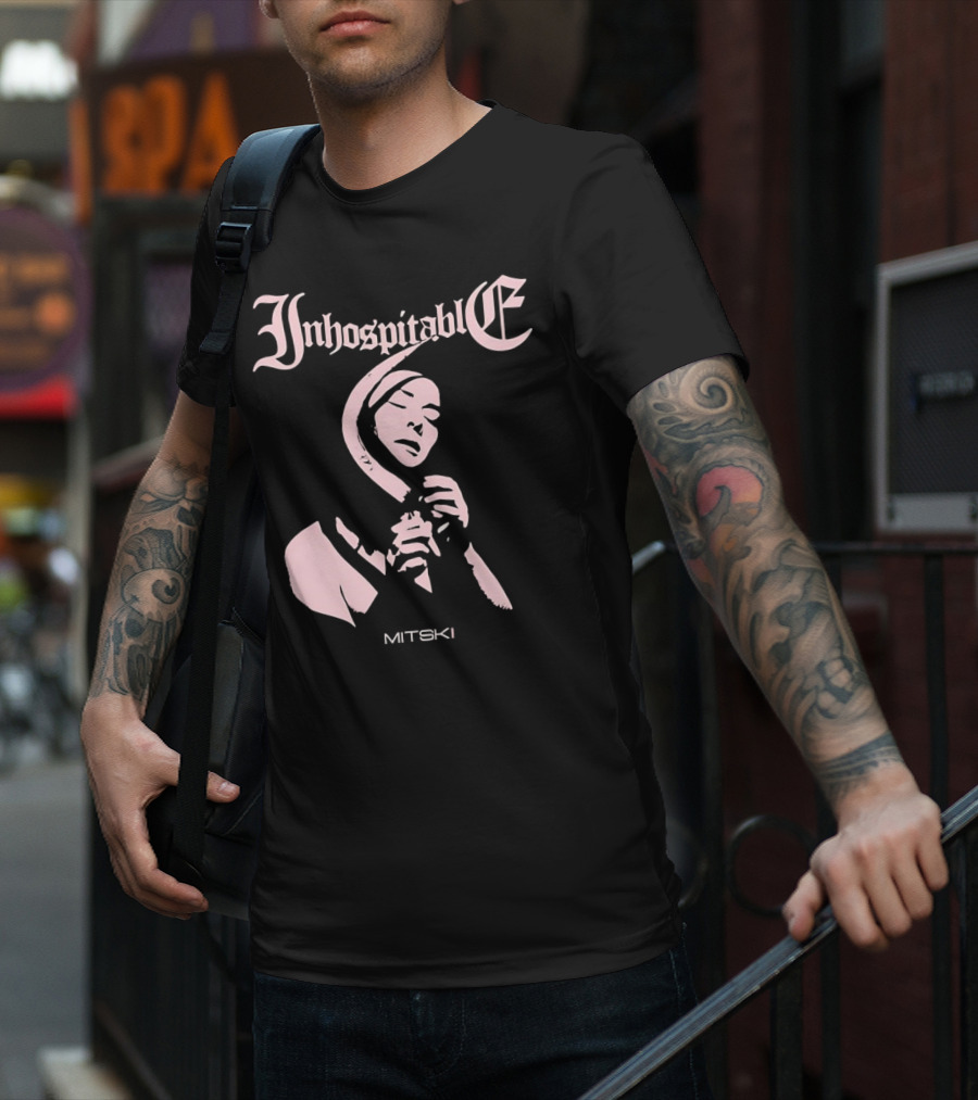 Inhospitable Mitski Gothic T-Shirt