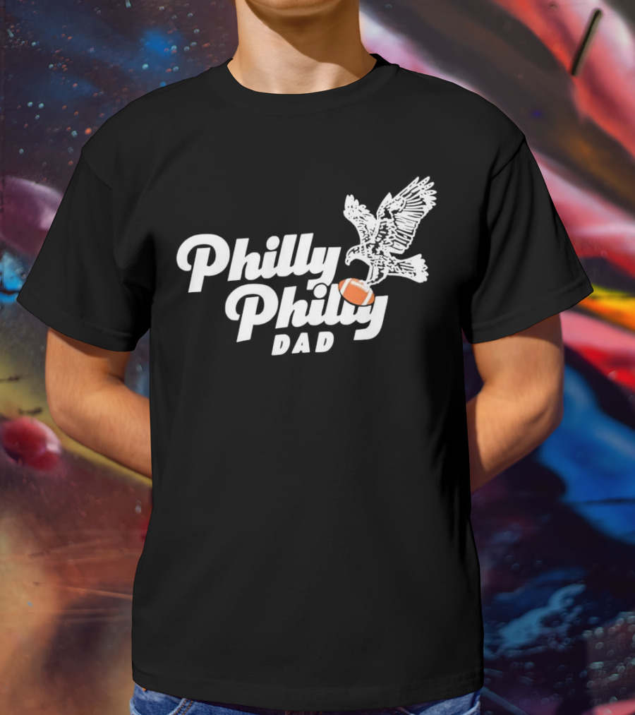 Philly Philly Dad Football Eagle Nick Foles T-Shirt