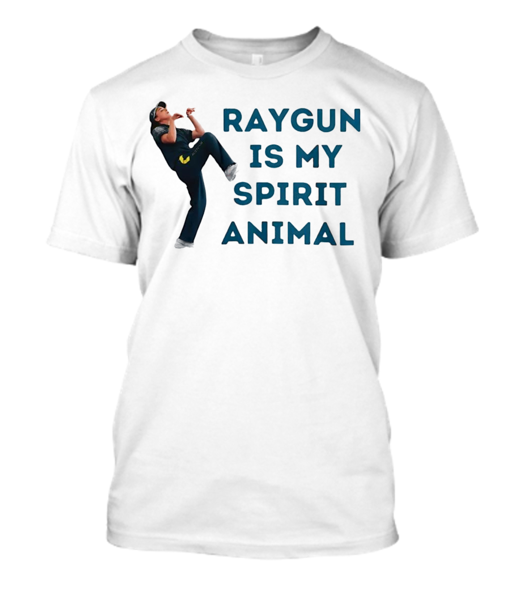 Raygun Is My Spirit Animal Breakdancing T-Shirt