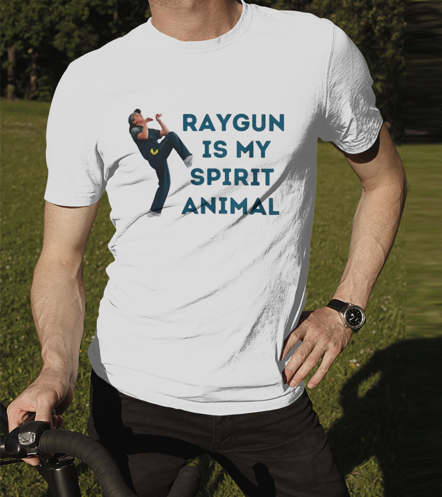 Raygun Is My Spirit Animal Breakdancing T-Shirt